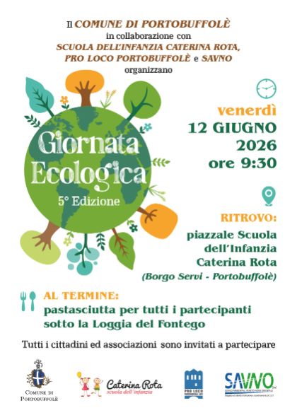 GIORNATA ECOLOGICA 12 GIUGNO 2026