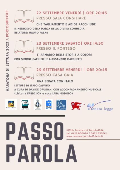 PASSO PAROLA PASSO PAROLA