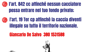 locandina caccia locandina caccia