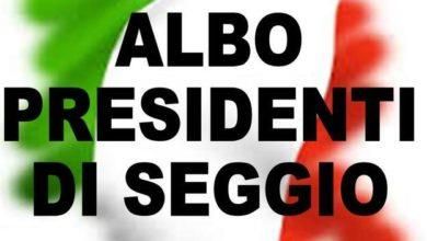 ALBO PRESIDENTI DI SEGGIO ALBO PRESIDENTI DI SEGGIO
